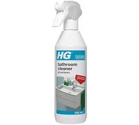 HG Spray Cleaner for Showers and Washbasins - Anti-Limescale Cleaner Spray for Toilet, Tiles, Shower and Bathtub, 500 ml