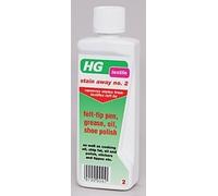 HG stain away no. 2 for stains caused by marker pens, grease, oil, shoe polish, etc.