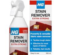 HG Stain Remover Extra Strong, Carpet Cleaner Spray & Upholstery Cleaner by HG Cleaning Products, Removes Deely Ingrained Marks, Effective for Most Types of Fabrics - 500ml (144050106)