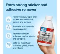 HG Sticker Remover Glue Adhesive Cleaner Tar Oil Stain Remover - 300