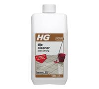 HG Tile Cleaner Extra Strong, Floor Tile Cleaner & Grout Cleaner, Kitchen Floor Cleaner & Grease Remover, Natural Stone Floor Restorer, Industrial Cleaner - 1 Litre