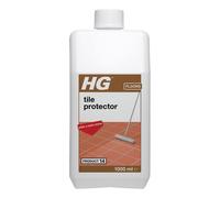 HG Tile Protector & Sealer - Polymer Emulsion for Kitchen & Bathroom Floors - Protects Stone Tiles with a Satin Gloss Finish - 1 Litre