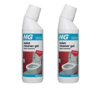 Hg Toilet Cleaner Gel Super Power 500Ml (Pack Of 2)