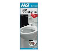 HG Toilet Renovation Cleaning Kit, Effective Bathroom & WC Cleaner, Cleans and Descales Toilet Bowl & Under Toilet Rim, Limescale & Stain Remover - 5