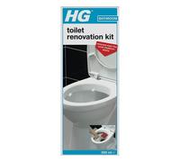 HG Toilet Renovation Kit, Effective Bathroom & WC Cleaner/Descaler, Cleans Toilet Bowl & Under Loo Rim, Limescale & Stain Remover (500ml/1 Pack