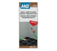HG Wall & Floor Grout Protector, Kitchen & Bathroom Tile Grout Sealer, Colourless Between Tile Sealant & Waterproof Grout Treatment, Anti Stain Protection for Grouting, Repels Oil & Liquid - 250ml