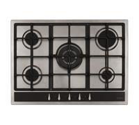 CDA HG7351SS 68cm Gas Hob - Stainless Steel