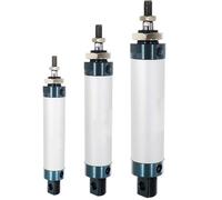 HG7TWVEZF 1pcs Air Pneumatic Cylinders Double Compressed Cylinder Mini Bore 16/20/25/32mm 40mm Stroke 25/50/75/100 200 Single(175mm Stroke,Bore 20mm)