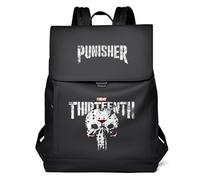 HGADXVBE Backpack for Adults Pun.ish-er, Durable Printed Rucksack with Side Pocket, Fashion Schoolbags for Outdoor Camping Picnic, Minimalist