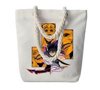 HGADXVBE Blank tote bag For So-lo Level-ing, cotton tote bag reusable eco, for shopping groceries daily use, custom(White1)