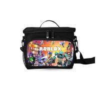 HGADXVBE for Rob-lx Anime Luch Bag, Lunch Container, Tote for Work School Picnic Travel, Handbag(A6)