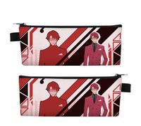 HGADXVBE for So-lo Level-ing Pencil Pouch, Zip Up Pencil Case, Large Capacity Pencil Case Pouch for School Office, Cartoon(A4)