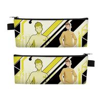 HGADXVBE for So-lo Level-ing Pencil Pouch, Zip Up Pencil Case, Large Capacity Pencil Case Pouch for School Office, Cartoon(A6)