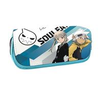 HGADXVBE for So-ul Eat-er Pencil Pouch, Boys Cartoon Pencil Case, Large Capacity Kids Pencil Cases, Cartoon(A4)