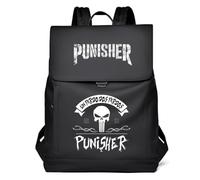 HGADXVBE Men's Backpack Pun.ish-er, Casual Print Backpacks with Adjustable Shoulder Strap, Practical School Backpack-Gift for Teens, Minimalist