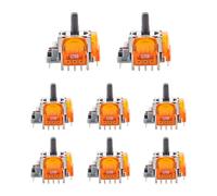 HGamyox 8Pcs TMR Effect Joysticks Replacement for DualSense PS5 Controller, 3D Analog Stick Sensor Module for PlayStation 5 Repair Parts Accessories