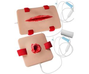 HGAYUBDV Bleed Control Tourniquet Trainer Models, 2Pcs Wound Packing and Tourniquet Simulator, Stop The Bleed Training Kit for Medical Classes, Hemostasis First Aid Practice.