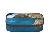 Hgbbdyyjj Arch in Mallorca Spain Personalised Printed Large Capacity Compartment Multifunctional Stationery Pencil Case