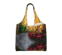 Hgbbdyyjj Italian Old Street Personalised Multi Scene Fashion Casual With Zipper Shopping Bag Tote Beach Bag Commuter Bags