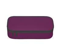 Hgbbdyyjj Morning Glory Purple Personalised Printed Large Capacity Compartment Multifunctional Stationery Pencil Case