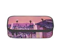 Hgbbdyyjj The Old Hollywood Personalised Printed Large Capacity Compartment Multifunctional Stationery Pencil Case