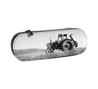 Hgbbdyyjj Tractor Agriculture Tranquil Personalised Printed Multi-Functional Waterproof Pen Pouch Cosmetic Bag with Flap Design