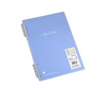 HGBFLTY 2PC A5/B5 Five Hole Plastic Clip Loose Leaf Notebook