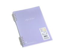 HGBFLTY 2PC A5/B5 Five Hole Plastic Clip Loose Leaf Notebook