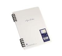 HGBFLTY 2PC A5/B5 Five Hole Plastic Clip Loose Leaf Notebook