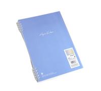 HGBFLTY 2PC A5/B5 Five Hole Plastic Clip Loose Leaf Notebook
