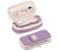HGBFLTY Pencil Case Creative Pencil Case Large Capacity Double Layers Pouch Stationery for Office(Color2)