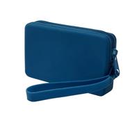HGBFLTY Pencil Case Travel Accessories Pouch Portable Waterproof Storage Bag Organizer Case for Power Office(Blue)