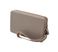 HGBFLTY Pencil Case Travel Accessories Pouch Portable Waterproof Storage Bag Organizer Case for Power Office(Khaki)