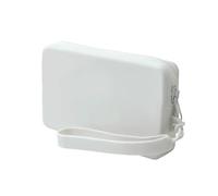 HGBFLTY Pencil Case Travel Accessories Pouch Portable Waterproof Storage Bag Organizer Case for Power Office(White)