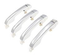 HGCXBYAP Car Exterior Door Handles Door Handle Set 4Pcs Front Rear Left & Right Fit for 4Runner 2010-2021, Fit for GX460 69250-60050 Exterior Door Handle Hinge Repair Kit(White 4Pcs)