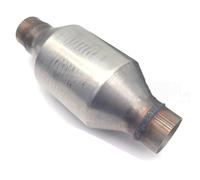 HGCXBYAP Front Catalytic Converter 2 Inch /2.5 Inch EURO 1 400 Cpsi High Flow Racing Catalytic Converter With Ceramic Substrate Catalyst Total Length 25.8cm Car Catalytic Converters(2 inch)