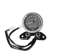 HGCXBYAP Motorbike Instruments Motorcycle Odometer Fuel Gauge Speedometer With Light USB Charger Fit For Honda CG125 Fit For Suzuki GN125 Tachometer