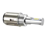 HGCXBYAP Motorcycle Headlight BA20D LED Motorcycle Headlight Bulb DC 12V S2 H6 LED Light Bulb Headlamp FIT For Chinese Taotao Scooter Bike Motor Headlight Kit