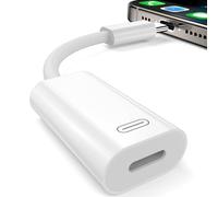 HGCXING for Apple USB C to for Lightning Charger Adapter, MFi Certified 30W 3 in 1 Audio,Charging,Data Transfer Adaptor for iPhone 16E 16 15 Pro Max Plus,for iPad Pro 13-inch,12.9 6th,5th,for Carplay