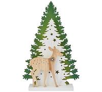 HGD Christmas Home Decoration, Wood, Coloured, groß