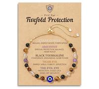 HGDEER Evil Eye Bracelets for Women, One Size, no gemstone