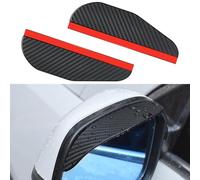 HGDFSVD 2 Pcs Car Wing Mirror Rain Protector, for Citroen C4 Picasso 2010-2013 Rear View Mirror Rain Eyebrow Rear View Mirror Cover Accessories