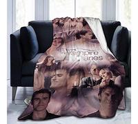HGdggvd The Vampire Diaries Ultra-Soft Fleece Blanket Throw Super Soft Fuzzy Lightweight Hypoallergenic Plush Bed Couch Living Room 50"x40"