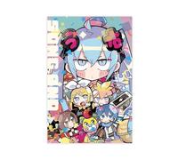 HGEIK Anime Girl Hatsune Miku Poster (16) Canvas Poster Wall Art Decor Print Picture Paintings for Living Room Bedroom Decoration 08x12inch(20x30cm)