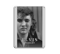 HGEIK Rock Singer Elvis Presley Poster (12) Tin Sign Vintage Metal Pub Club Cafe Bar Home Wall Art Decoration Poster Retro 12x16inch(30x40cm)