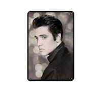 HGEIK Rock Singer Elvis Presley Poster (8) Retro Poster Metal Tin Sign Chic Art Retro Iron Painting Bar People Cave Cafe Family Garage Poster Wall Decoration 8x12inch(20x30cm)