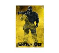 HGEIK Tom Clancy's Rainbow Six Siege Retro Poster (11) Canvas Poster Bedroom Decor Landscape Office Room Decor Gift 12x18inch(30x45cm)