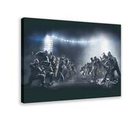 HGEIK Tom Clancy's Rainbow Six Siege Retro Poster (13) Canvas Poster Bedroom Decor Landscape Office Room Decor Gift 08x12inch(20x30cm)