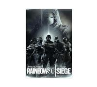 HGEIK Tom Clancy's Rainbow Six Siege Retro Poster (14) Canvas Poster Bedroom Decor Landscape Office Room Decor Gift 16x24inch(40x60cm)