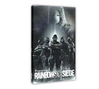 HGEIK Tom Clancy's Rainbow Six Siege Retro Poster (14) Canvas Poster Wall Art Decor Print Picture Paintings for Living Room Bedroom Decoration 08x12inch(20x30cm)
